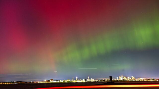 Aqui está como e onde você pode ver uma aurora esta noite

