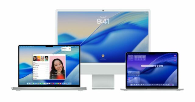Aqui está o que a Apple vê como o design principal muda no MacOS Tahoe 26 | Telas vistas em três macs