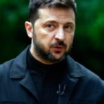 Volodyyr Zelensky alertou que Vladimir Putin foi capaz de atacar um país da OTAN nos próximos cinco anos. Foto: O presidente da Krainian, Volodymyr Zelensky, fala durante uma reunião com o primeiro -ministro britânico em Downing Street, Londres, Reino Unido, 23 de junho de 2025