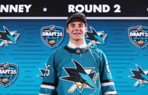 As escolhas de draft de San Jose Shark têm (principalmente) algo em comum desde 2023 As escolhas de draft de San Jose Shark têm (principalmente) algo em comum desde 2023
