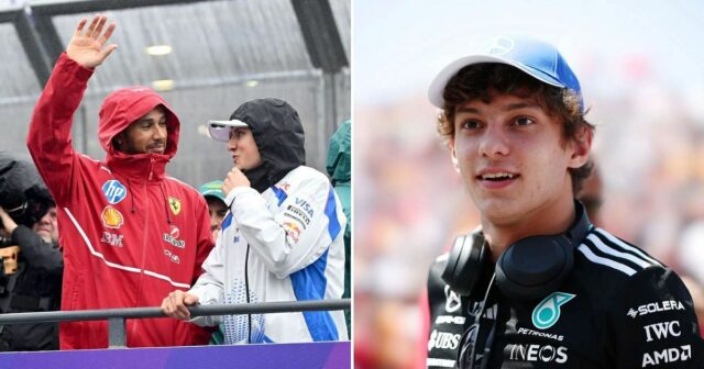 Assista: Lewis Hamilton e Isack Hadjar Troll 18 -Year -old Mercedes Star para ninguém shakes

