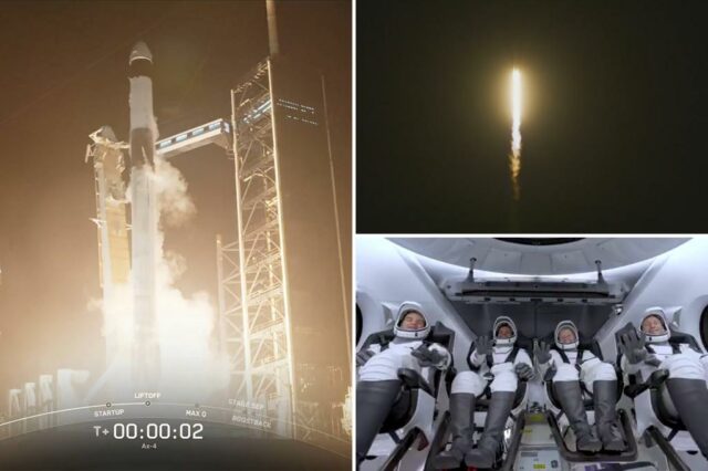 Atronautas da Índia na Polônia, a Hungria disparou na primeira missão de uma estação espacial


