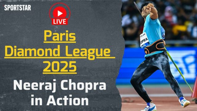 Atualizações do Live Neerj Chopra Paris Diamond League: Comentário, pontuação, The Most News, masculino Japaline começa às 1:12

