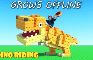 Aumentar dinossauros: guia para iniciantes Comece sua viagem de dino a partir do lobby principal (foto via roblox)