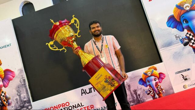 Aurionpro lalit Babu Champion: "Eu ainda tenho fogo"

