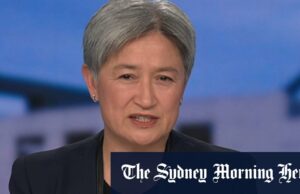 Austrália apóia as instalações de núcleos de greve do Irã, diz Wong Austrália apóia as instalações de núcleos de greve do Irã, diz Wong