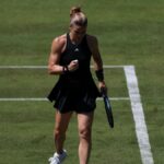 Bad Blood em Bad Homburg, como Sakkari, Putintseva envolvido em uma troca de testes
