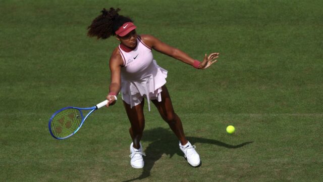 Bad Homburg Open: Osaka vence a primeira vitória da grama para a temporada com uma vitória sobre o qualificador Danilovich

