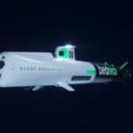 An illustration shows Bedrock Ocean's AUV.