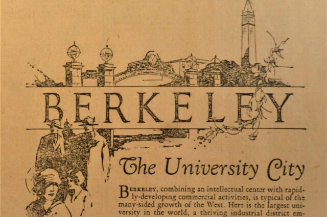 Berkeley, A Review: City preparado para a temporada de incêndios em junho de 1925

