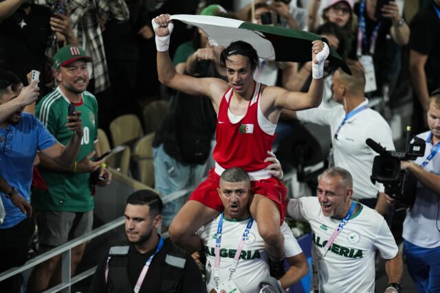 Alegeriana Imaane Khelif Boxing Golden Paris Olympics 2024