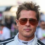 Brad Pitt e Javier Bardem fotografaram o filme Filming Formula 1 no Rolex 24 em Daytona Beach