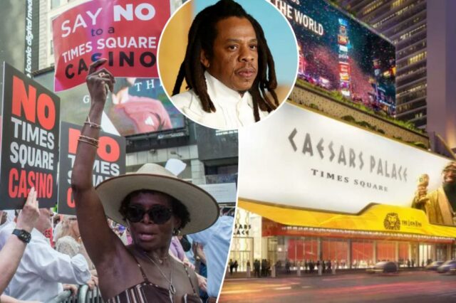 Broadway-Opraria Casino Times Square Jay-Z deve falhar

