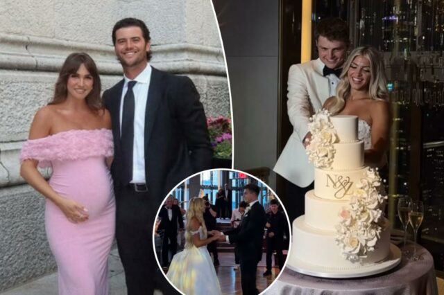 Broncos Wags leva você ao casamento Zach Wilson: "Cry"

