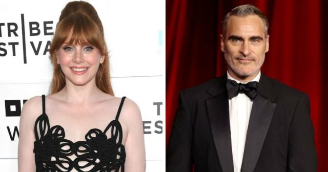 Bryce Dallas Howard afirma se apaixonar pela infância Joaquin Phoenixs Love Interse foi o sonho se tornou realidade