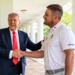 Bryson DeChambeat viu jogar golfe na 'TPC White House'