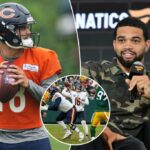 Caleb Williams não impede os fãs dos Packers: "Suck"