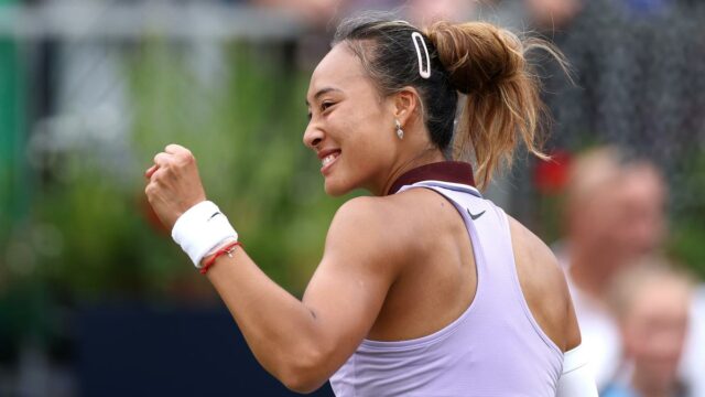 Campeonato do Clube do Queen: Zheng vence Raducanu, entra nas semifinais

