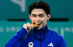 Carlos Yulo falha no plano de jogo quando ele se aproxima de LA falha Yulo não entra no plano de jogo enquanto eu me aproxima de LA