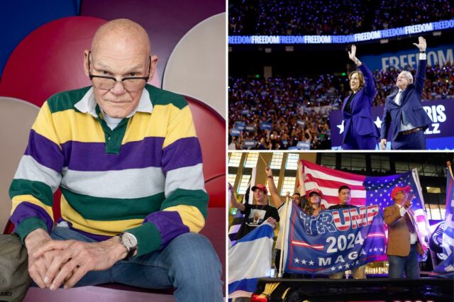 Carville diz que Demes "traiu" os eleitores da classe trabalhadora, sem incluí -los na coalizão "muito legal"

