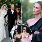 Charlize Theron Slas Jeff Bezos e Wedding Lauren Sánchez no valor de US $ 50 milhões: "Suck"