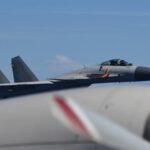 China Feuds conosco aliado aliado sobre interceptação de jato de caça
