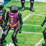 Chinês está procurando um robô alfandegário através do torneio esportivo