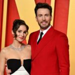 Chris Evans revela como ele propôs a sua esposa Alba Baptista: "Acho que foda -o".