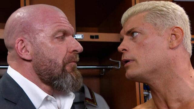 Cody Rhodes revela o embaraçoso evento da WWE em frente ao Triple H

