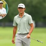 Collin Morikawa está exausto em um artigo de um repórter NAD Caddy Change: "Não me adie assim"