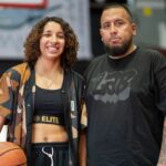 Como Aaliyah Chavez e seu pai estavam ligados ao basquete