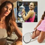 Conheça o impressionante modelo de estréia em Wimbledon - contra o número 1 do mundo Aryna Sabalenka