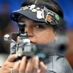 Copa do Mundo de Munique ISSF 2025: SIFT KAUR SAMRA Medalha de bronze vencendo em 50 m 3 posições