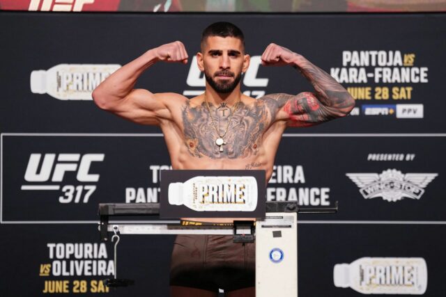 Costello van Steenis vê o teste UFC 317 da Ilia Topuria como muito importante para a explosão de MMA da Espanha

