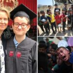Cynthia Nixon diz que seu filho é uma "greve de fome" para apoiar a gaze