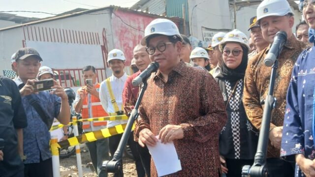 DKI JAKARTA O governo da província prepara IDR 5 bilhões todos os anos para construir uma parede do mar gigante

