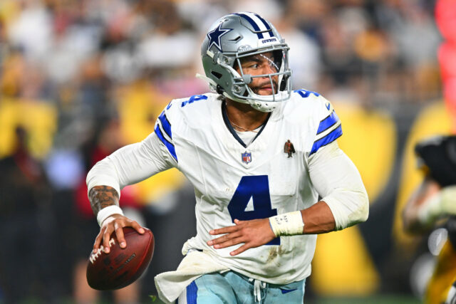 Dak Prescott Drops mais

