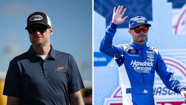 William Byron (#24 Hendrick Motorsports Raptor Chevrolet) e Kyle Larson (#5 Hendrick Motorsports hendrickcars.com Chevrolet) NASCAR CUP SERIE