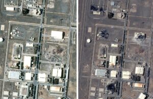Dano dos Estados dos EUA à nananza iraniana, dispositivos nucleares de Isfahan capturados em pinturas de satélite Dano dos Estados dos EUA à nananza iraniana, dispositivos nucleares de Isfahan capturados em pinturas de satélite