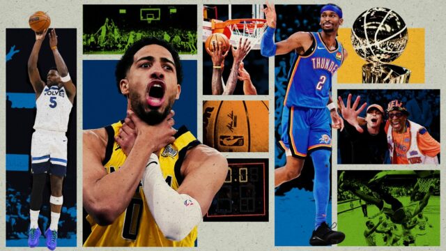 De Dunks Wild a improvável removível: as fotos mais importantes dos playoffs da NBA 2025

