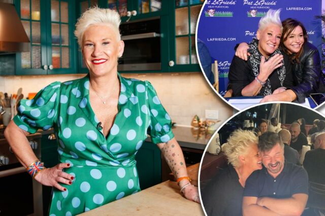 Dentro do coração Broken Heart Anne Burrell, após a trágica morte de Star Food Network Star

