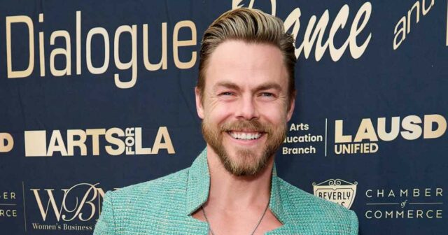 Derek Hough tira sarro de Taylor e Tay Lautner 'poderia acontecer' em 'DWTS'