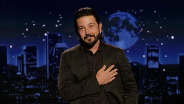 Diego Luna pede apoio aos imigrantes Adid Trump Cracddown em 'Kimmel' Um monólogo convidado: "Muitas pessoas vivem em medo" Vídeo


