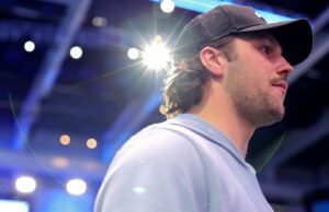 “Discuta com sua mãe”: ex-NFL WR Snubs, Drew Brees do top 10 QB de toda a lista de tempo para Josh Allen March Madness Logo