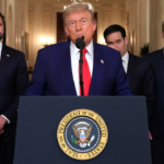 Donald Trump Orns Opto "A paz não chegou"