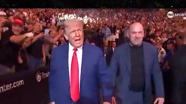 Donald Trump Dana White UFC
