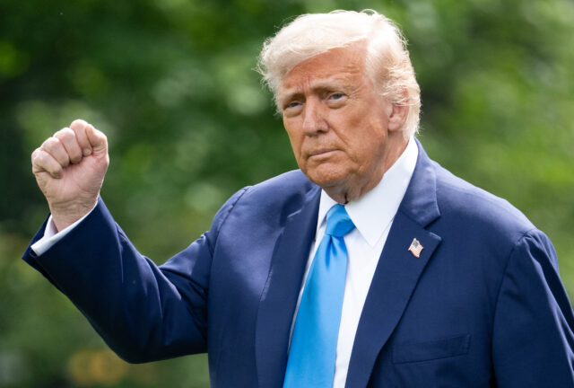Donald Trump diz que pode ser uma flutuação

