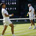 Douver de tlasros, cabeças 5 para Wimbledon