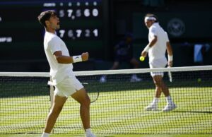 Douver de tlasros, cabeças 5 para Wimbledon Douver de tlasros, cabeças 5 para Wimbledon