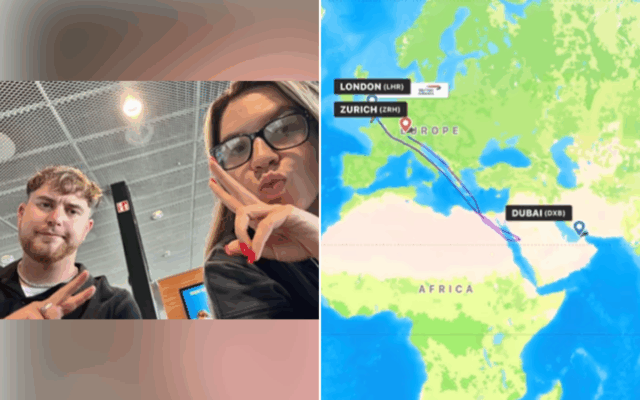 Duparo voar para 'férias relaxantes, acorde no pesadelo no meio da pista


